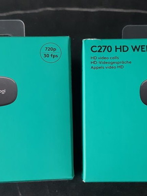 Logitech webcams used, pack of 2