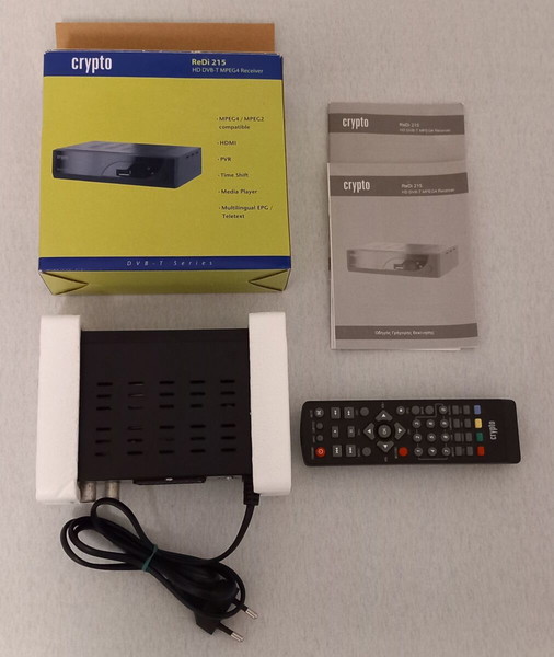 Crypto ReDi 215 HD DVB-T MPEG4 Receiver