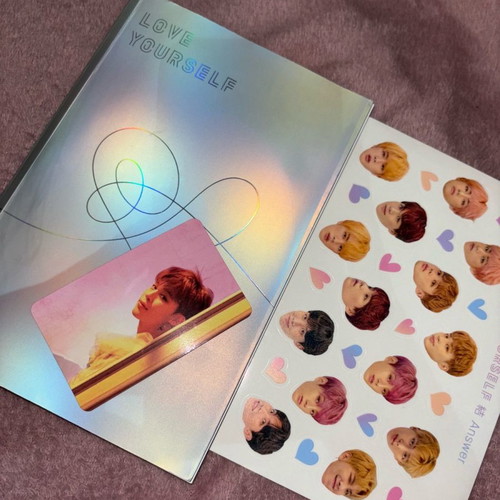 BTS Love Yourself - Answer Kpop album used, version E
