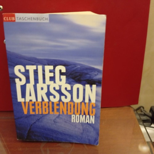 Stieg Larsson Verblendung book like new, German language