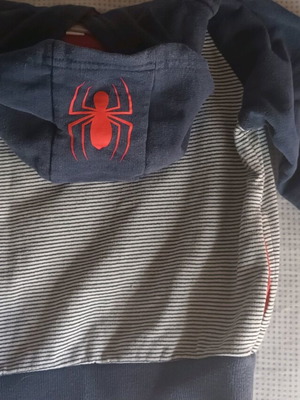 Spiderman hoodie sweatshirt for 3-4 years like new, grey