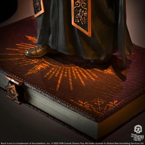 Ghost Papa Emeritus IV Black Robes Rock Iconz Statue KnuckleBonz new