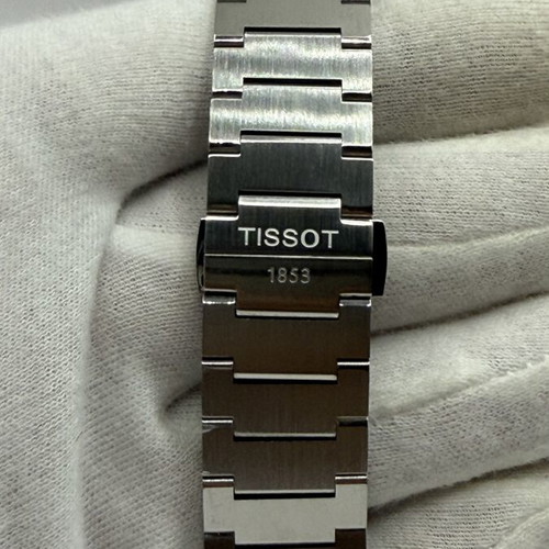 Tissot PRX Powermatic 80 watch with white dial