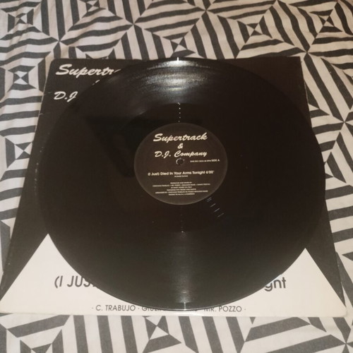 Supertrack (I Just) Died In Your Arms Tonight 12" maxi-single vinyl 1993