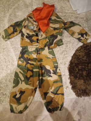 Military carnival costume like new