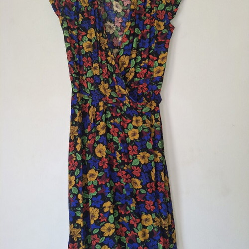 Floral wrap dress Helmi like new, multicolor, size S