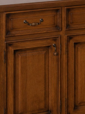 Sideboard from solid oak like new, 2 meters