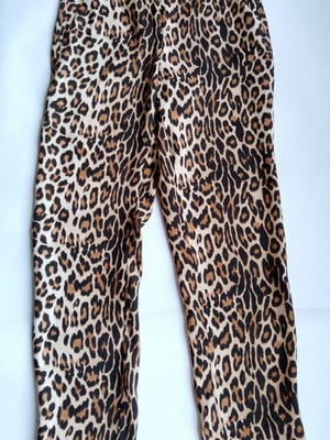 The Kooples leopard print pants size 32 XXS like new