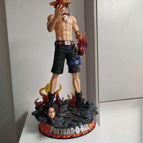 One Piece Portgas D. Ace collectible figure like new