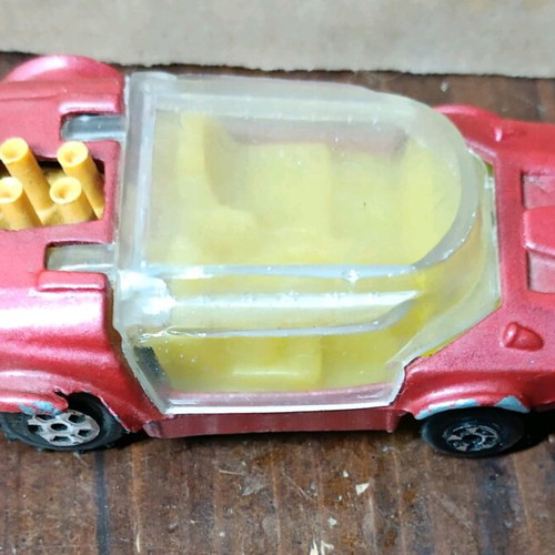 Space car Polfi used, iron vintage space vehicle from the 70s