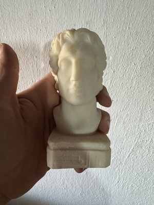 Decorative bust sculpture of Alexander the Great, hand made
