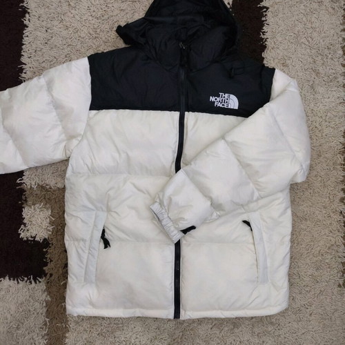 The North Face 1996 Nuptse Puffer Jacket new, size large, black and white