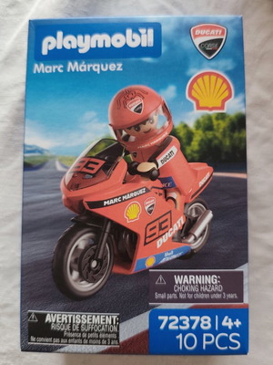 Playmobil Ducati Shell συλλεκτικό παιχνίδι