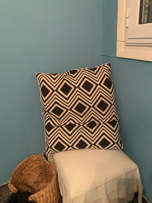Large pillow used for seating and multiple uses