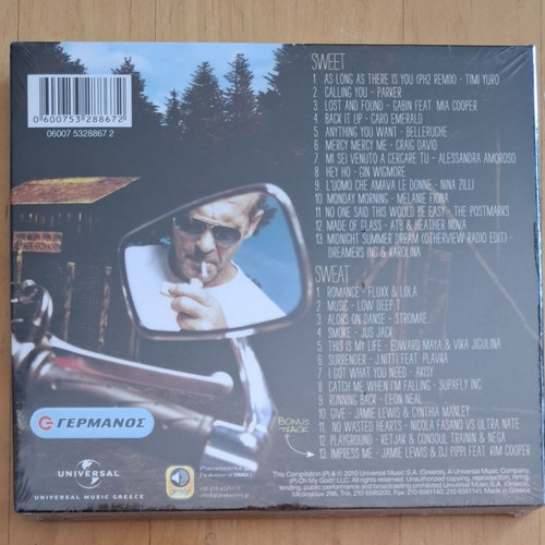 Sweet & Sweat 3 2x Audio CD compilation, Petros Kostopoulos