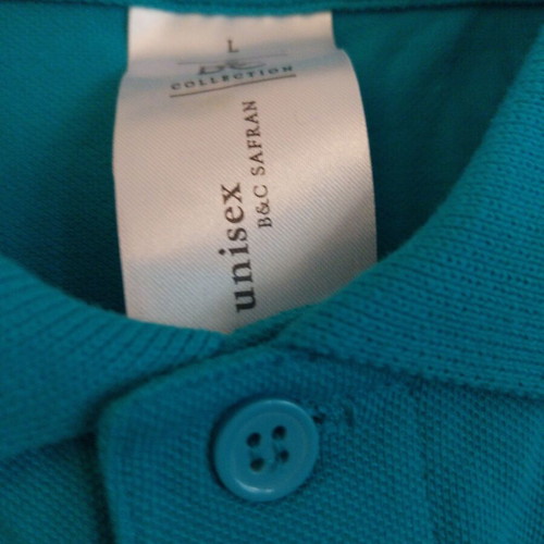 BeC men's polo shirt size L, like new, blue