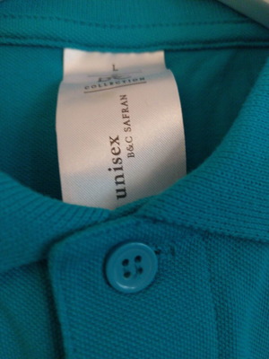 BeC men's polo shirt size L, like new, blue