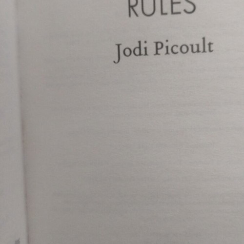 House Rules by Jodi Picoult English book like new