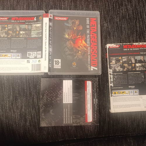 Metal Gear Solid 4 Guns of the Patriots PS3 game