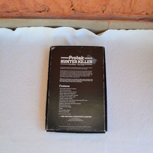 Sinclair ZX Spectrum 48K Hunter Killer cassette used