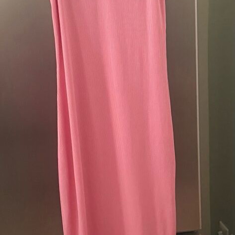 Dress and cardigan pink like new