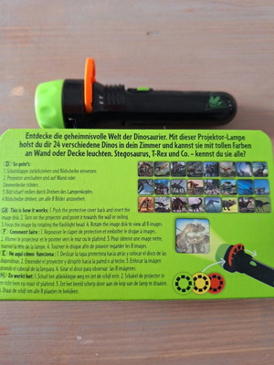 Dinosaur projector toy new