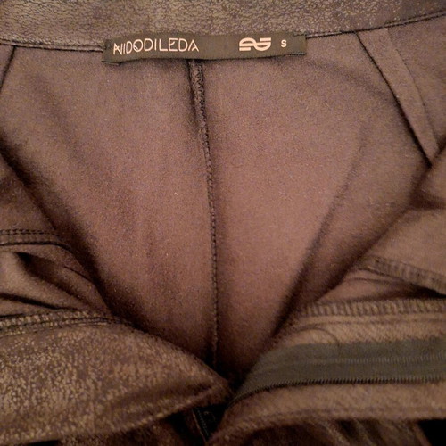 Nidodileda leather pants like new, black, size S