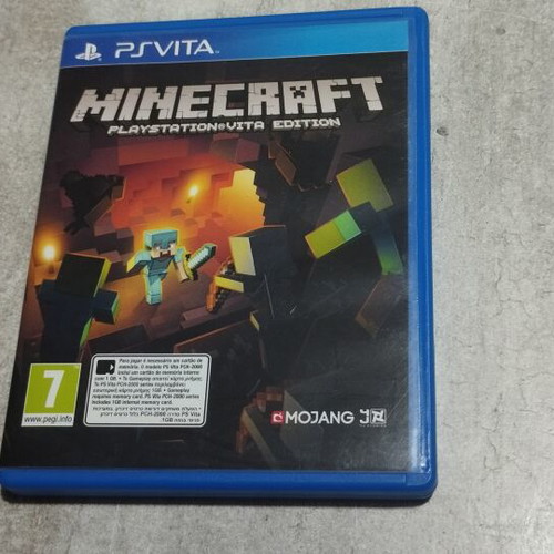 PlayStation Vita Minecraft game like new with manuals