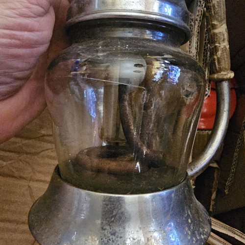 Vintage Art Deco Coffee Maker used, interwar period