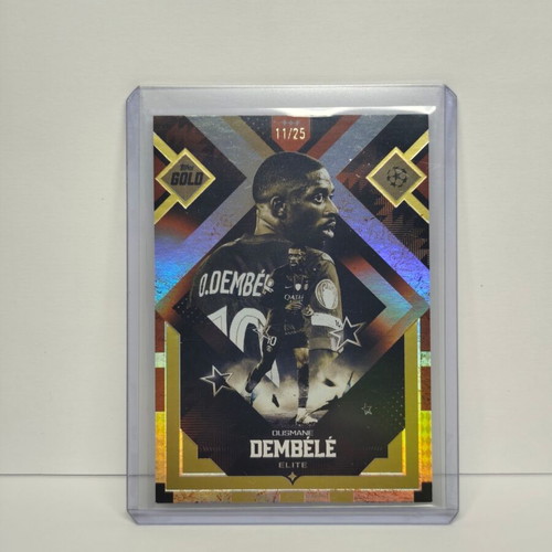 Ousmane Dembele Topps Gold UCC card like new, Paris Saint Germain