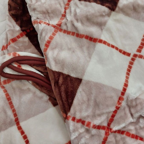Velveteen blanket 1.60x2.20 new, available in 2 colors