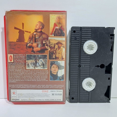 Don Quixote VHS used with subtitles