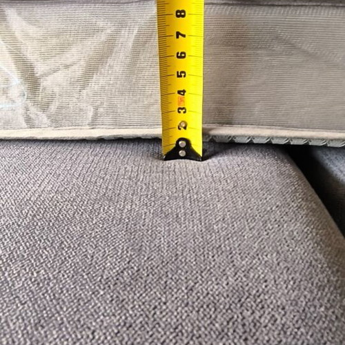 Memory Foam Mattress high resilience, 120x200 cm, height 10 cm, like new