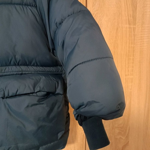 Zara boy's puffer jacket like new, size 2-3 years, petrol blue
