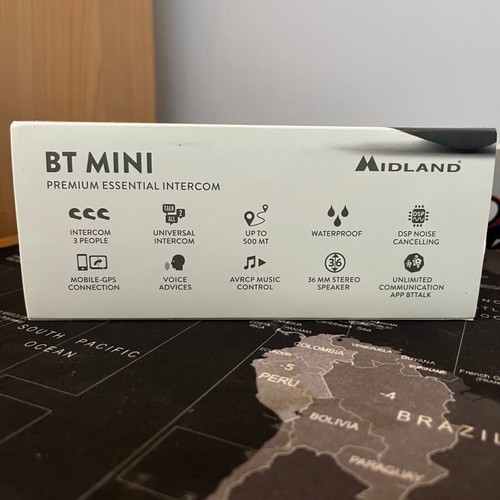 Midland BT mini C1410 new motorcycle Bluetooth intercom