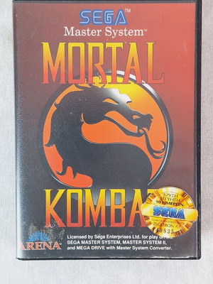 Mortal Kombat Sega Master System σαν καινούργιο, πλήρες κουτί με manual
