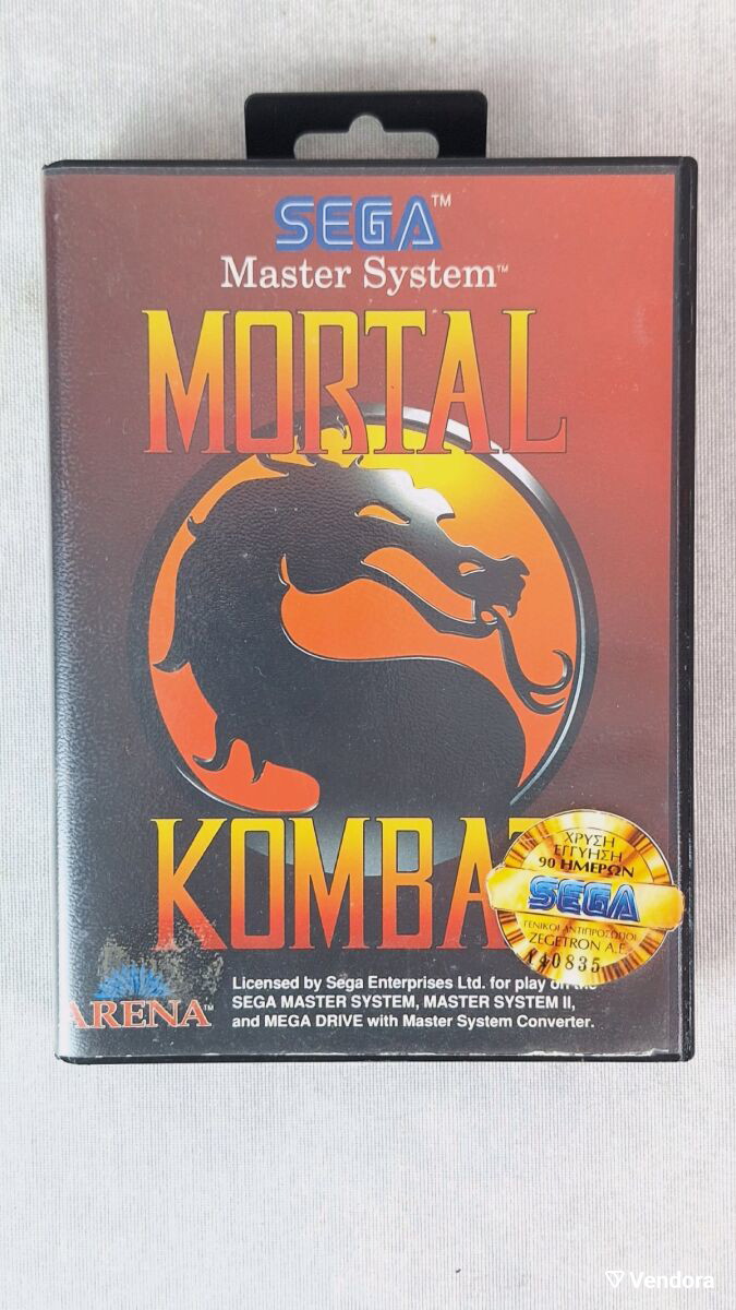 Master Kombat Mortal Kombat για SEGA Master System σαν… - € 80,00 - Vendora.gr