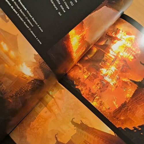 Tomb Raider art book like new, French, 2013 game