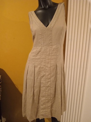 Noa Noa midi dress linen and viscose, size M, new