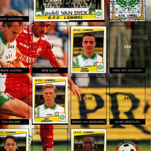 Panini Belgium Football 1997 collectible album new