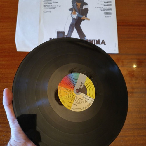 Vinyl bundle used, 3 records: Celentano, INXS, Texas rock
