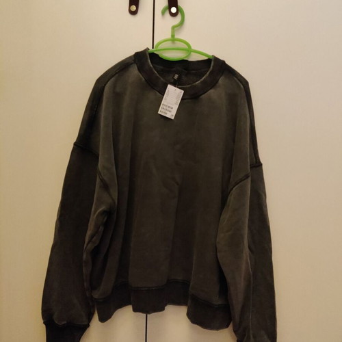 H&M Sweatshirt XL oversized fit new, black