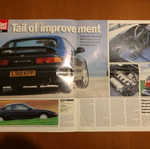 Toyota MR2 test used, 2 pages from Carweek 1994
