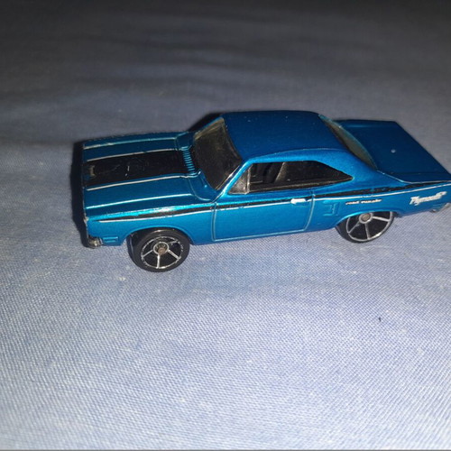 Hot Wheels '70 Plymouth Road Runner μεταχειρισμένο, die-cast 1:64 μπλε