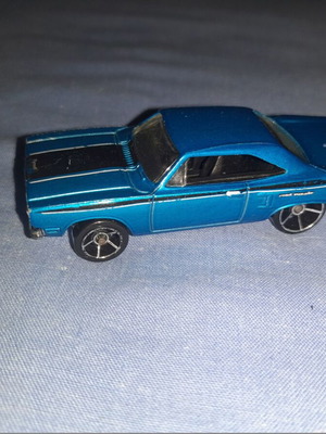 Hot Wheels '70 Plymouth Road Runner μεταχειρισμένο, die-cast 1:64 μπλε