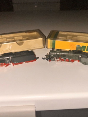Minitrix 2 N scale locomotives like new