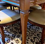  Τραπέζι τραπεζαρίας με δώρο καρέκλες ΜΟΝΟ ΓΙΑ ΛΙΓΟ ΣΕ ΧΑΜΗΛΗ ΤΙΜΗ