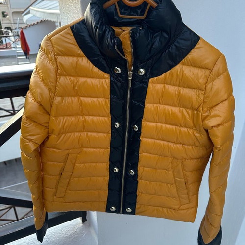 Phard down jacket size small new, black-yellow