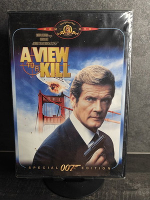 James Bond A View to a Kill DVD new, adventure and crime