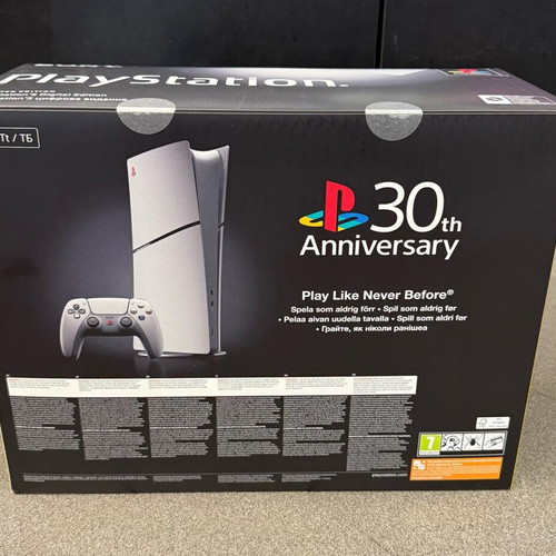 Sony PlayStation 5 Limited Edition 30th Anniversary Slim Digital sealed new